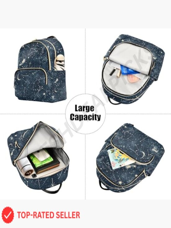 Mini Quilted Nylon Backpack Lightweight Daypack Travel Shoulder Bag Fashion main image 4